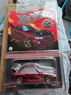 Hot Wheels Nissan Skyline GT-R (BNR34) Red Line Club, Ophalen of Verzenden, Nieuw