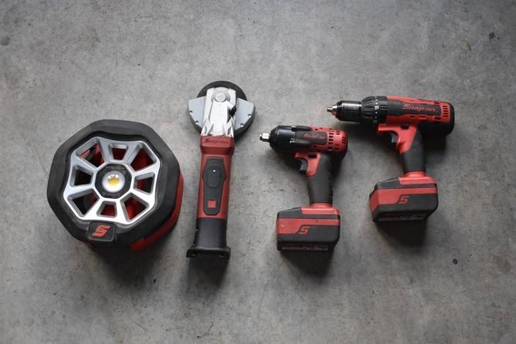 Snap On 18v Set Bieden, Auto diversen, Autogereedschap, Gebruikt, Ophalen