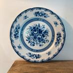 Blauw Roos Wandbord - Blue Rose Fine China - 26cm, Ophalen of Verzenden