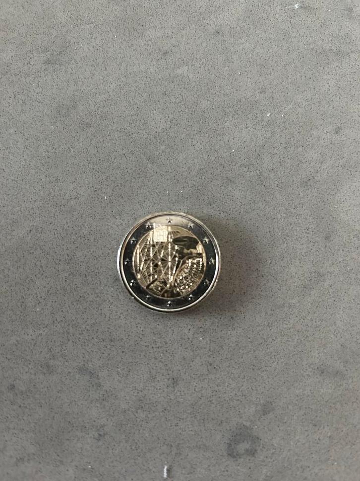 2 Euro Erasmus Luxemburg, Postzegels en Munten, Munten | Europa | Euromunten, Losse munt, 2 euro, Luxemburg, Ophalen of Verzenden