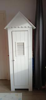 Witte kledingkast Riviera van TWF, Ophalen, Gebruikt, Kast, 50 tot 70 cm