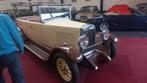 Berliet Vig Cabriolet 4 zits BJ. 1928, Achterwielaandrijving, Gebruikt, Cabriolet, Beige