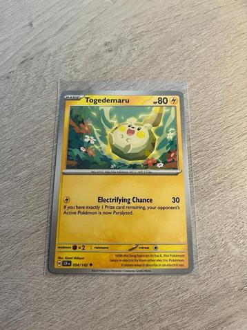 Togedemaru 054/142 Stellar Crown - Pokémon Kaart beschikbaar voor biedingen