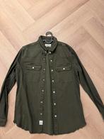 Circle of Trust Groen Denim Overhemd Maat L, Verzenden, Zo goed als nieuw, Groen, Halswijdte 41/42 (L)
