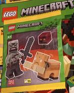 Lego Minecraft Nether held , magmakubus , baby-hoglin , zakj, Ophalen of Verzenden, Nieuw