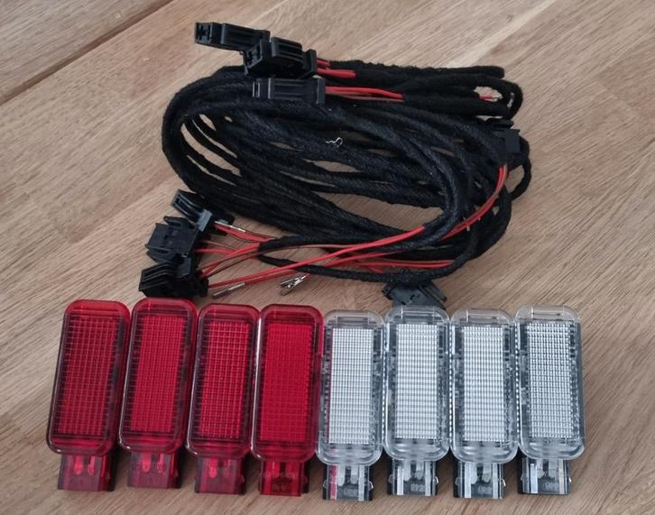 Originele Deurverlichting Set voor Audi/VW/Seat/Skoda, Auto-onderdelen, Verlichting, Audi, Seat, Volkswagen, Skoda, Nieuw, Ophalen of Verzenden