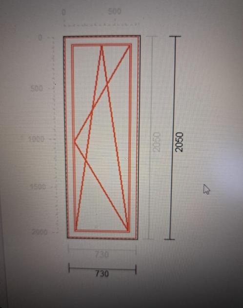 Energie zuinig draai/kiep raam in kunststof . triple glas, Doe-het-zelf en Verbouw, Kozijnen en Schuifpuien, Nieuw, Raamkozijn
