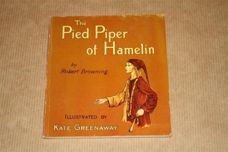 Pied Piper of Hamelin - Browning/Greenaway, Boeken, Prentenboeken en Plaatjesalbums, Gelezen, Ophalen of Verzenden