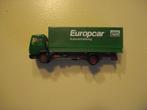 Mercedes  vrachtwagen Europa car (Herpa), Verzenden, Zo goed als nieuw, Bus of Vrachtwagen, Herpa