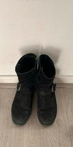 Zwarte enkellaarsjes met gesp bijna Gratis, Ophalen, Gedragen, Zwart, Lage of Enkellaarzen