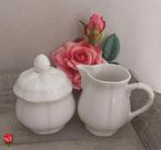 Villeroy & Boch Manoir suikerpot & melkkan Vitro porselein, Overige typen, Ophalen of Verzenden, Zo goed als nieuw, Overige stijlen