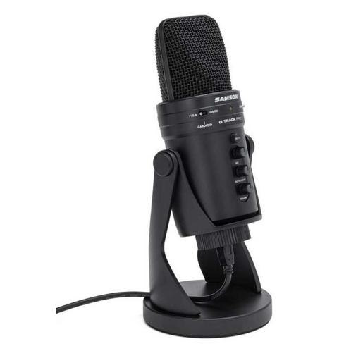 Samson G-Track Pro Black USB studiomicrofoon, Muziek en Instrumenten, Microfoons, Nieuw, Studiomicrofoon, Ophalen of Verzenden