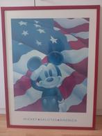 Mickey Mouse schilderij (Disney) 63x83, Ophalen, Gebruikt, Schilderij, 75 cm of meer