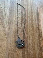 Vintage Viking Schip Hanger Ketting R.Tennsmed, Ophalen, Gebruikt, Zilver, Overige materialen