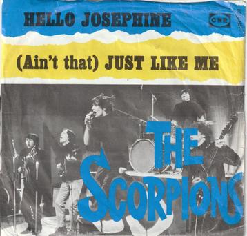 Scorpions-Hello Josephine-Ain't Just Like Me-1964 SIXTIES beschikbaar voor biedingen