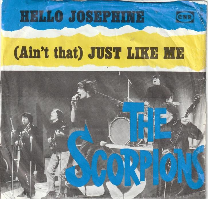 Scorpions-Hello Josephine-Ain't Just Like Me-1964 SIXTIES, Cd's en Dvd's, Vinyl Singles, Gebruikt, Pop, Ophalen
