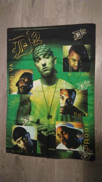 D12 D 12 Eminem vintage logo vlag 2004 Proof rap Bizarre beschikbaar voor biedingen
