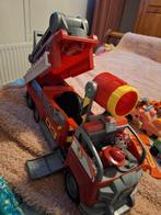 Paw patrol grote brandweerauto Marshall, Ophalen