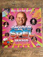 Onvoorspelbaar bitterballenspel, Hobby en Vrije tijd, Gezelschapsspellen | Bordspellen, Ophalen of Verzenden, Zo goed als nieuw