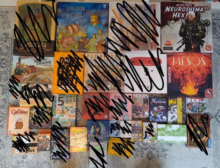 Grote verzameling bordspellen, Hobby en Vrije tijd, Gezelschapsspellen | Bordspellen, Ophalen of Verzenden