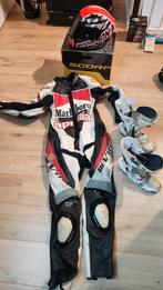 Revit race overall, Sidi laarzen, back protector en helm, Motoren, Kleding | Motorkleding, Ophalen, Heren, Overall, REV’IT!