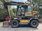 Volvo EW140C incl. bakken, palletvork en sorteergrijper 2009, Zakelijke goederen, Machines en Bouw | Kranen en Graafmachines, Ophalen