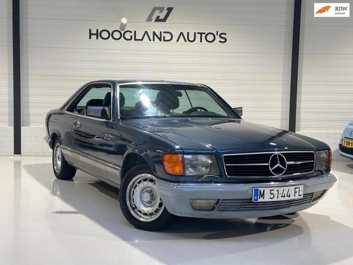 Mercedes-Benz S-klasse 500 SEC 1983 Spaanse Import!, Auto's, Mercedes-Benz, Bedrijf, Te koop, S-Klasse, ABS, Airconditioning, Centrale vergrendeling