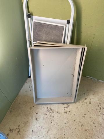 3x gehu lades 60 cm beschikbaar voor biedingen