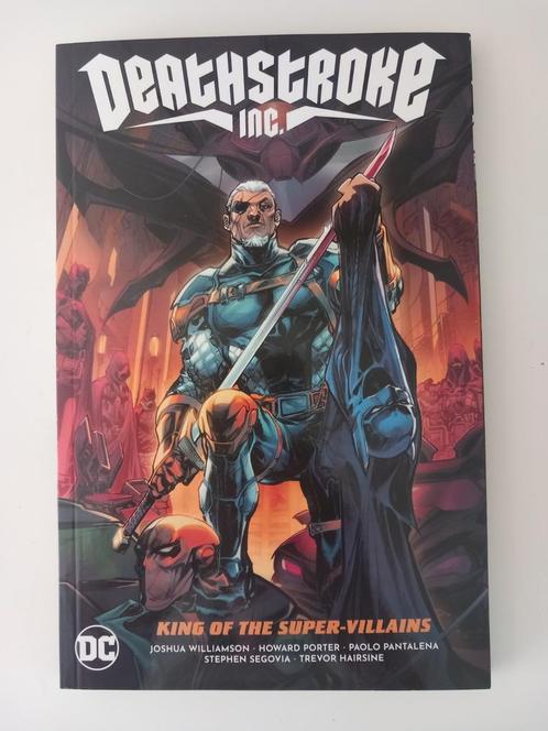 Deathstroke Inc. 1: King of the Super-villains TPB, Boeken, Strips | Comics, Zo goed als nieuw, Meerdere comics, Amerika, Ophalen of Verzenden