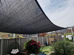Zonnedoek 5x5 meter Antracietkleur, Ophalen, Zo goed als nieuw