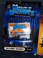 muscle machines 50 ford woody modelauto, Ophalen of Verzenden, Zo goed als nieuw, Auto, Overige merken