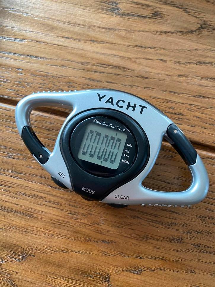 Stappenteller COPER Yacht - Nieuwstaat, Sport en Fitness, Hartslagmeters, Zo goed als nieuw, Overige merken, Ophalen
