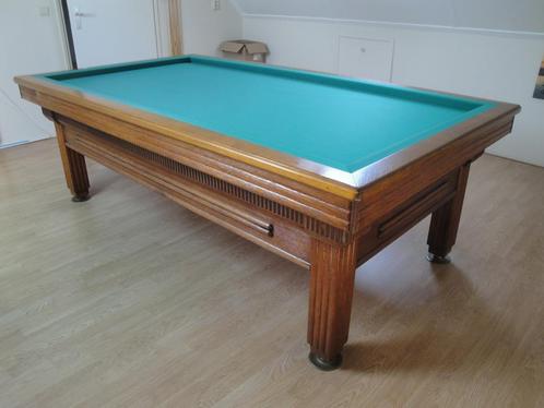 MOOIE KLASSIEKE BILJARTTAFEL, Sport en Fitness, Biljarten en Poolen, Gebruikt, Biljarttafel, Ophalen