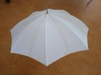 Witte paraplu omgebouwd, passend op flitshouder, Ophalen of Verzenden, Nvt, Nvt, Nvt