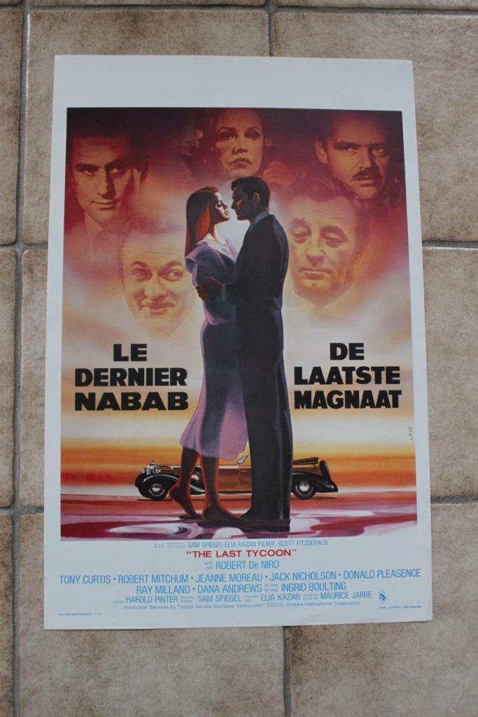 filmaffiche The Last Tycoon 1976 Robert De Niro filmposter, Verzamelen, Posters, Zo goed als nieuw, Film en Tv, A1 t/m A3, Rechthoekig Staand