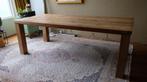 Gerookt Massief Eiken Eettafel, Huis en Inrichting, Tafels | Eettafels, Ophalen, Gebruikt, Eikenhout, 200 cm of meer
