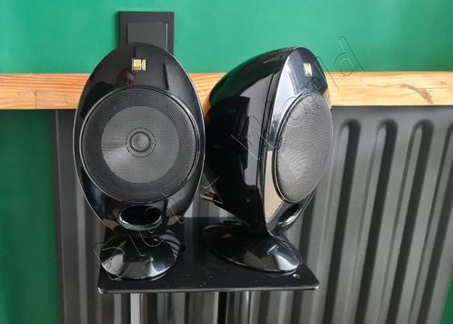 De befaamde Kef eitjes, Audio, Tv en Foto, Luidsprekers, Zo goed als nieuw, Front, Rear of Stereo speakers, 60 tot 120 watt, Overige merken
