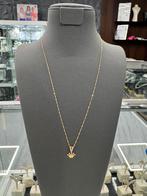 14K Goud - Gouden Ketting + Hanger - 14Karaat - Nieuw, Ophalen of Verzenden, Nieuw, Goud