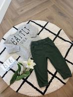 Heel goed grijs groen Zeeman outfit trui sweater broek 86 92, Zeeman, Gebruikt, Jongetje of Meisje, Ophalen of Verzenden