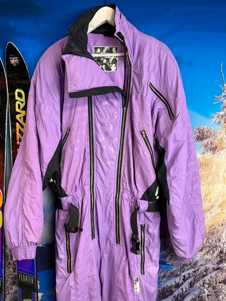 Vintage Fout Skipak van Online maat 42 / L, Kleding | Dames, Wintersportkleding, Zo goed als nieuw, Pak, Maat 42/44 (L), Ophalen of Verzenden