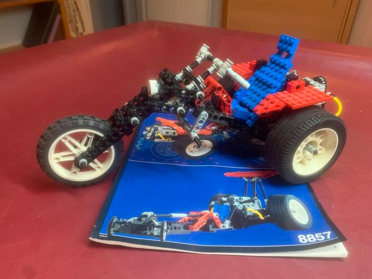 Lego Technic 8857 Motor Trike, Kinderen en Baby's, Speelgoed | Duplo en Lego, Zo goed als nieuw, Lego, Complete set, Ophalen of Verzenden