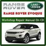 Range Rover Evoque L538 2011-2018 Workshop manual PDF op DVD, Auto diversen, Handleidingen en Instructieboekjes, Verzenden