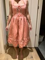 Nieuwe Dirndl Maat 40 - Zacht Oranje/Zalmroze, Maat 38/40 (M), Nieuw, Ophalen of Verzenden, Knielengte