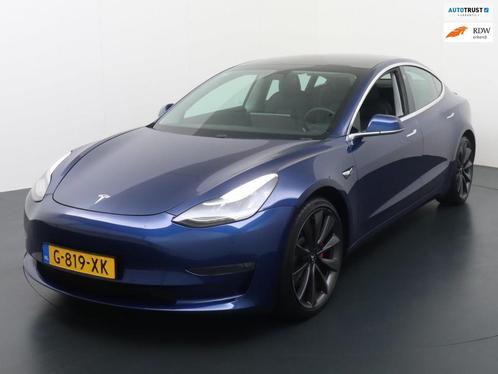 Tesla Model 3 Performance AWD 75 kWh 463 PK, Auto's, Tesla, Bedrijf, Te koop, Model 3, 4x4, ABS, Airbags, Airconditioning, Climate control
