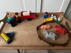 Vintage Duplo boer met tractor en boerderijdieren, Ophalen of Verzenden, Gebruikt, Complete set, Duplo