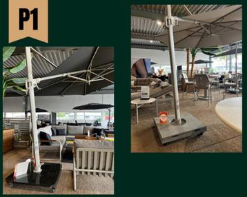 Life Tuinmeubelen - Showmodel verkoop - Parasols/Gazebo beschikbaar voor biedingen