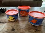 Tupperware Halloween setje 3-delig, Huis en Inrichting, Keuken | Tupperware, Tupperware, Crème, Ophalen of Verzenden, Zo goed als nieuw