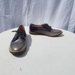 Nette grijze leren damesschoenen. Mt 36. Merk Super Mode, Schoenen met lage hakken, ., Ophalen of Verzenden, Zo goed als nieuw