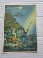 Ansichtkaart Gelukkig kerstfeest - voor het kind 1955, Verzenden, 1940 tot 1960, Gelopen, Feest(dag)