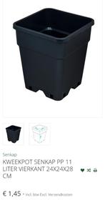 11 liter potten, Ophalen, Zo goed als nieuw, Glas, Pot, Bus of Blik